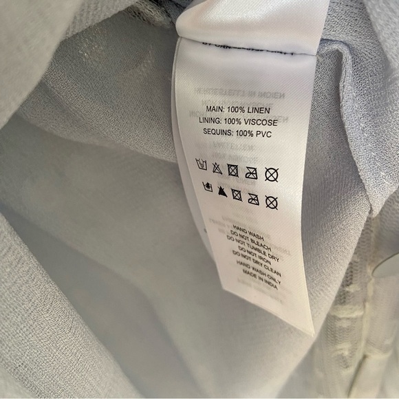 Alexachung Paillette Embellished Silver Sequin Mirror Ball Tulle Midi Dress - Picture 8 of 16